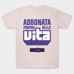 Abbonata viola T-Shirt